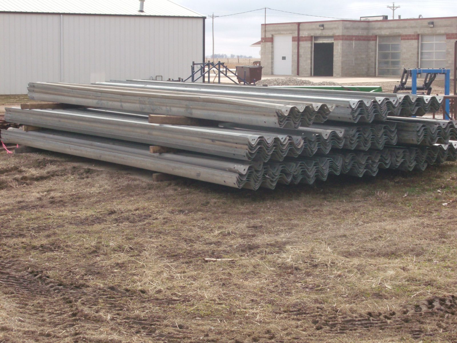 Guardrail-26' Used Galvanized Panel - Te Slaa Manufacturing